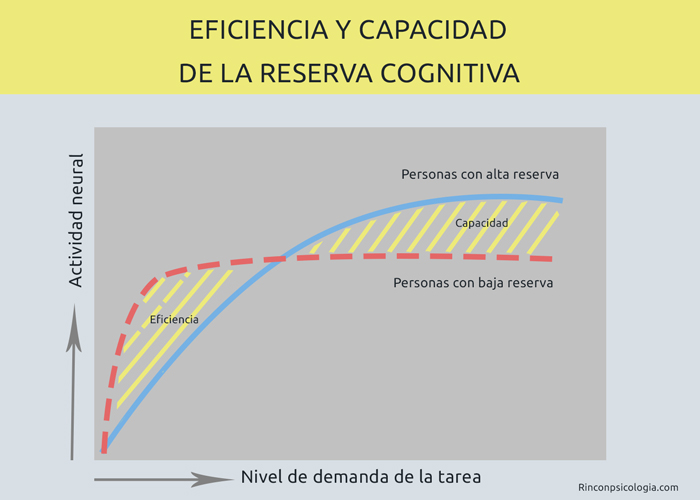 Eficiencia y capacidad de la reserva cognitiva